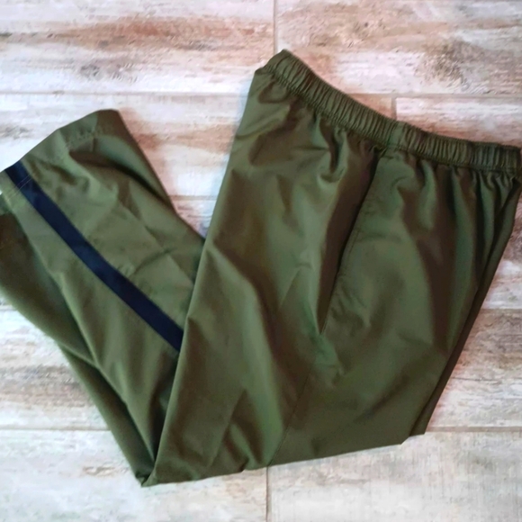 Nike Dri-FIT Two-Tone Open Hem Woven Running Pants - Picture 1 of 8